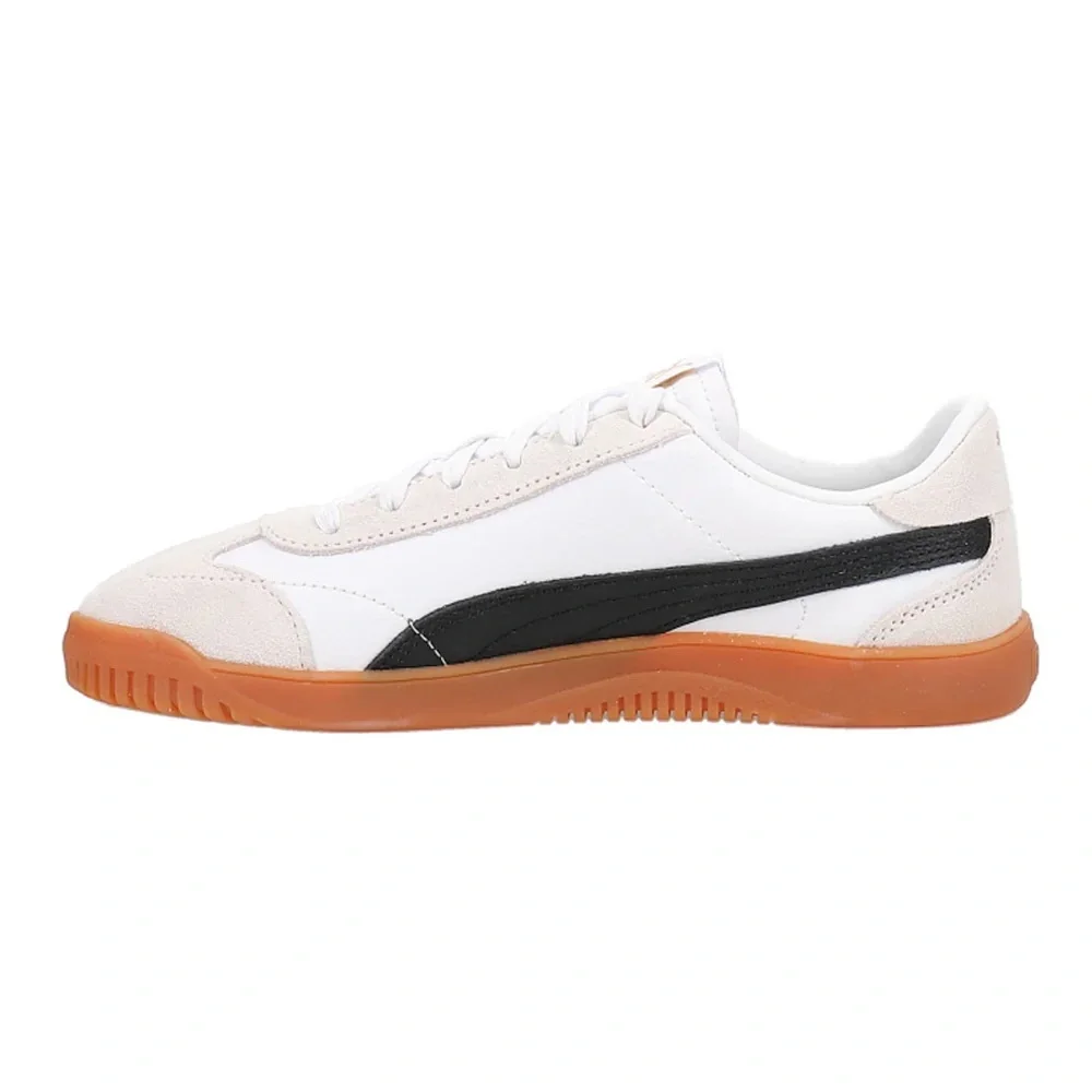 Brand New Puma Women’s Club 5v5 Suede White and Black Sneakers - Picture 2 of 10
